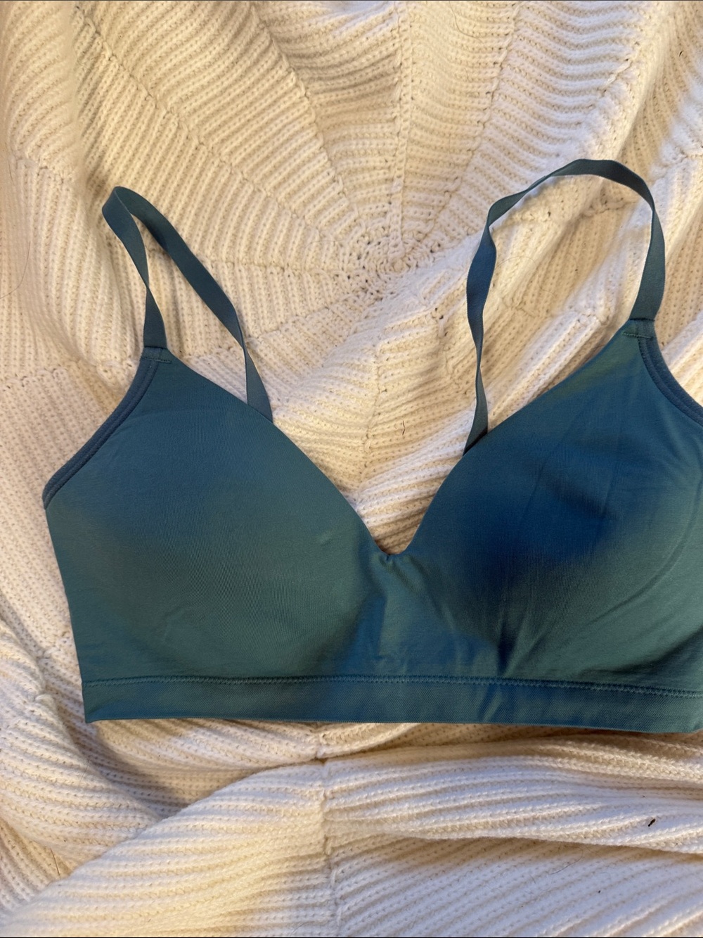 ThirdLove Teal Seamless Wireless Bra